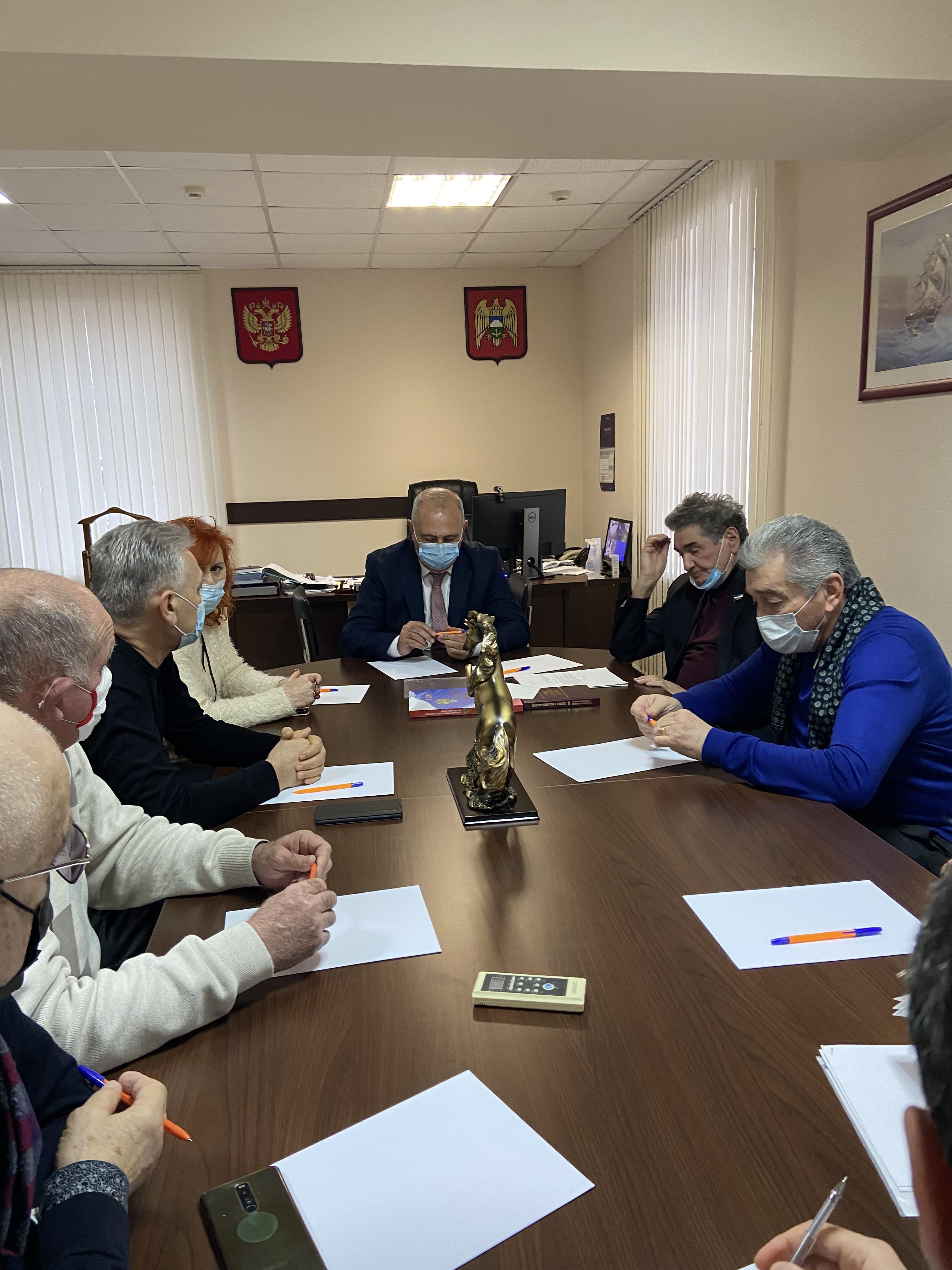 26 января прошло заседание рабочей группы с «Осетинским Национально-культурным центром «Ныхас». 