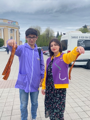 Патриотическая акция "Георгиевская лента"